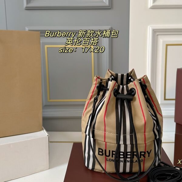 BBR Vintage Check Drawstring Pouch - Bag