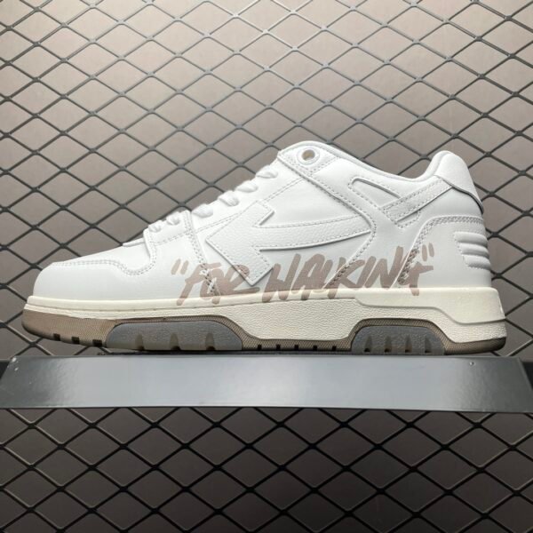 OW Out of Office White Leather - Sneakers