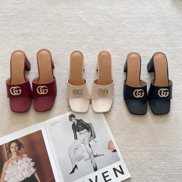 GG Double G Slide Sandals - Sandals