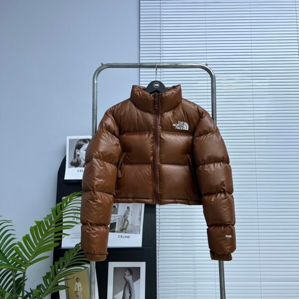 TNF Nuptse Cropped Jacket - Jacket