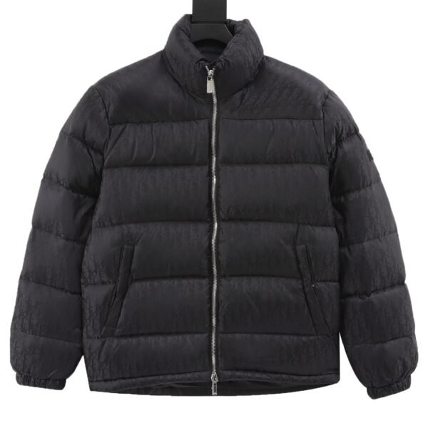 CD CD Oblique Puffer Jacket Black - Jacket