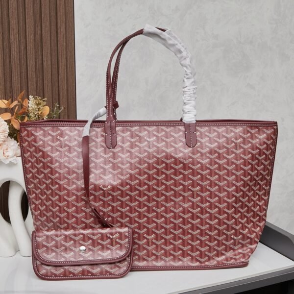 GYD Saint Louis GM Red GYDine Canvas - Bag