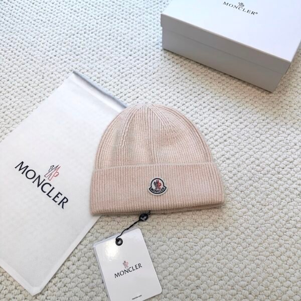 MCL Logo Beanie Beige Knit - Hat