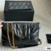 YSL Loulou Puffer Small Black Leather - Bag · Ref. BA22508