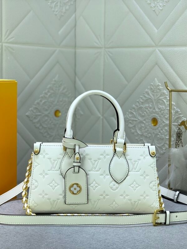 LV City Steamer PM White Monogram Empreinte – Bag