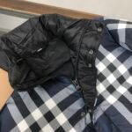 BBR Check Puffer Jacket Navy Check – Jacket