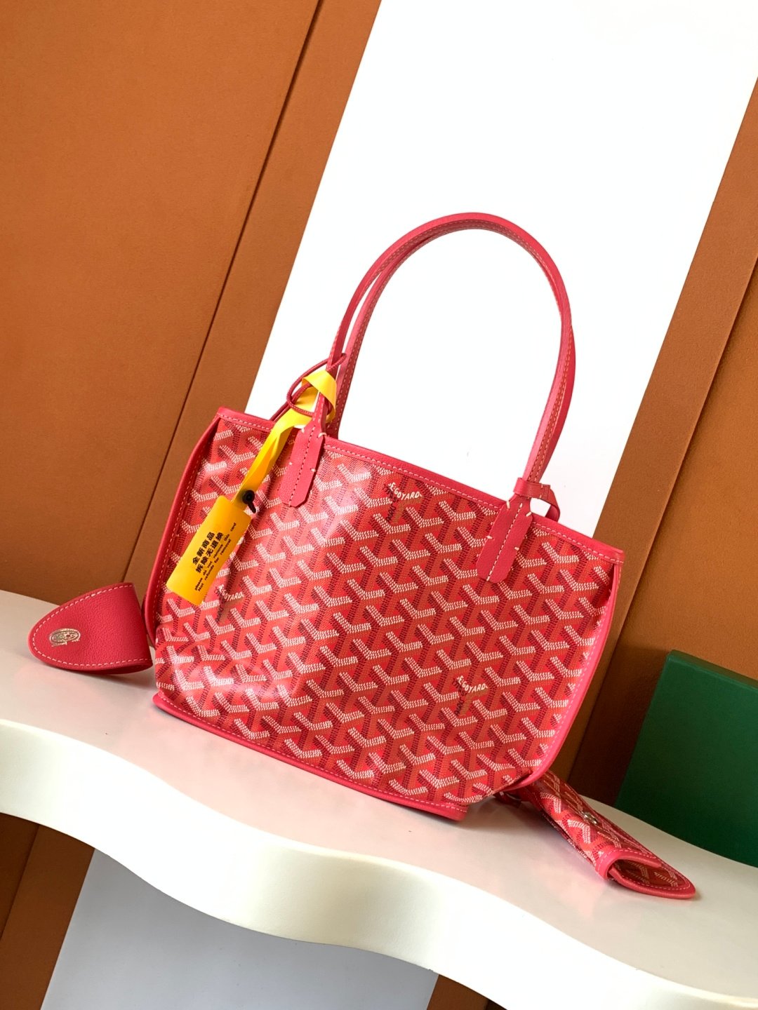 GYD Saint Louis PM Red GYDine Canvas - Bag - Image 2