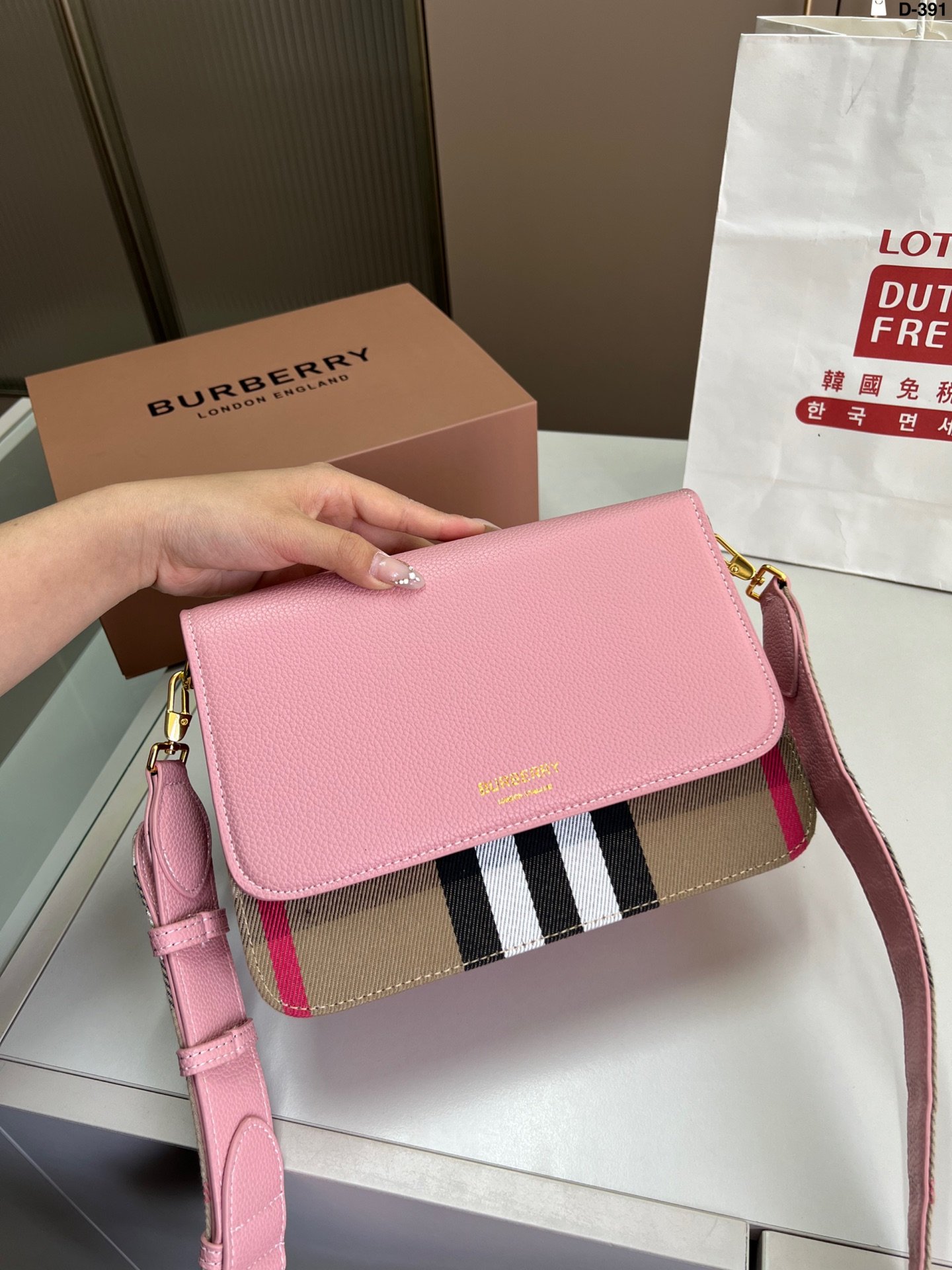 BBR Lola Check/Leather - Bag