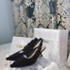 CD J'ACD Slingback Pumps Black Velvet - Heels