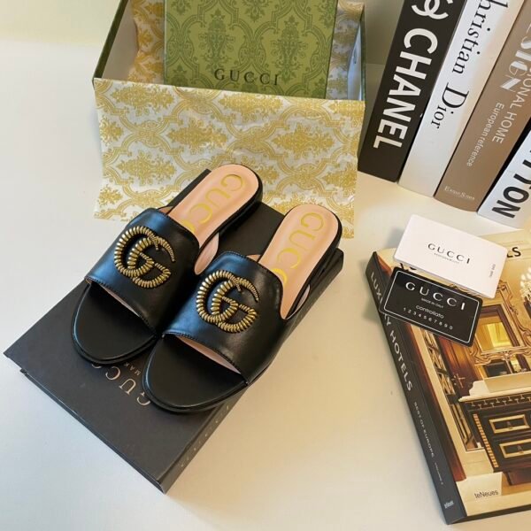 GG Double G Slide Sandals - Sandals