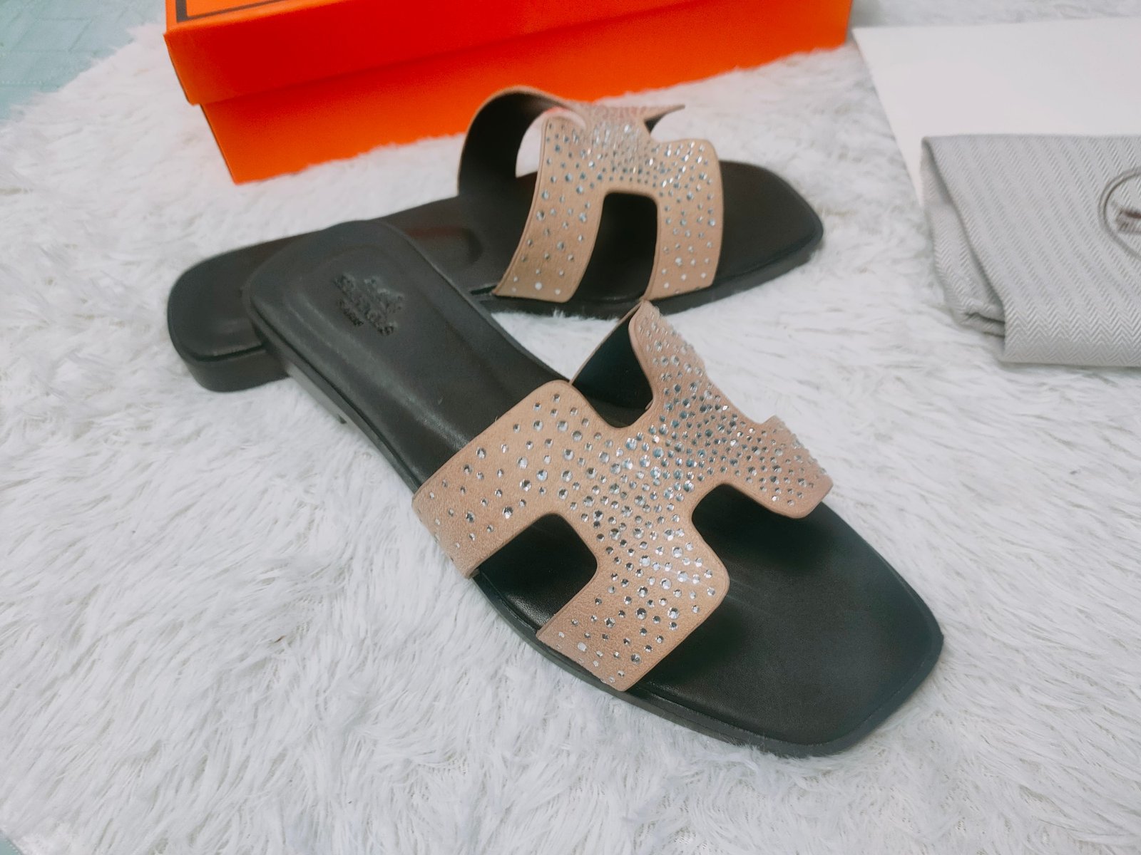 HM Oran Sandals Crystal Embellished - Sandals - Image 3