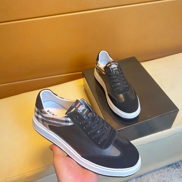 BBR Arthur Check Detail Sneakers Black/Check - Sneakers