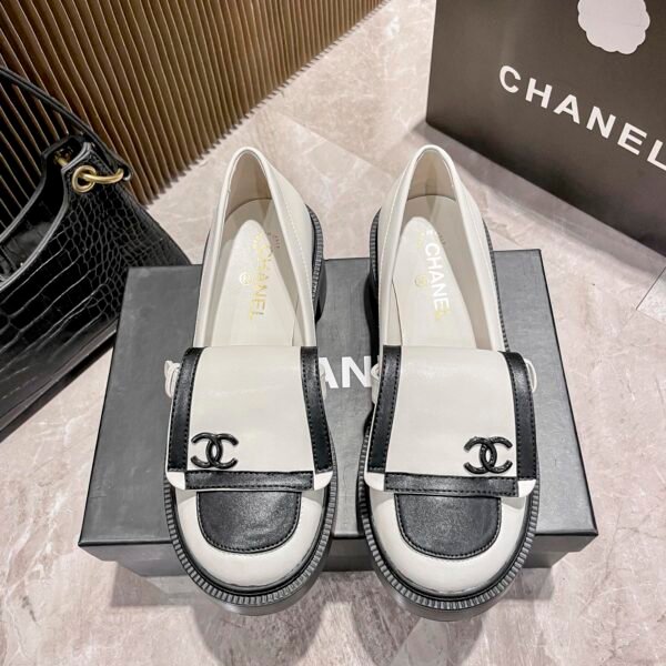 CC Loafers with CC Logo - Shoes