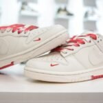 NK Dunk Low Supreme – Sneakers – Red