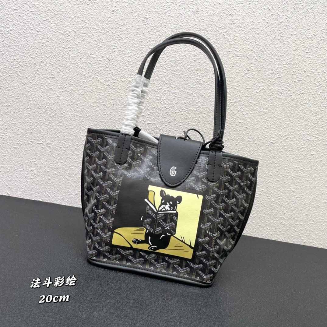 GYD Anjou Mini Black Monogram - Bag
