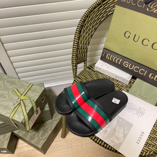GG Web Slide Sandals - Slides