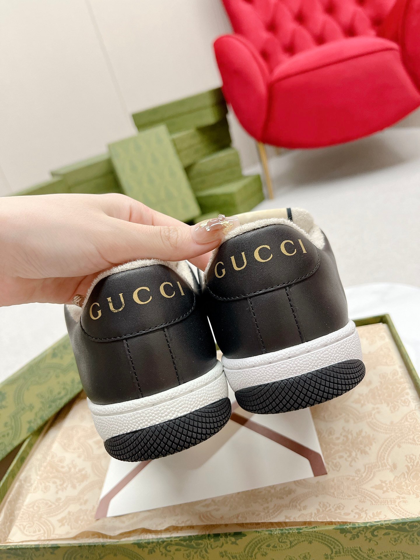 GG Screener Black/White - Sneakers - Image 9