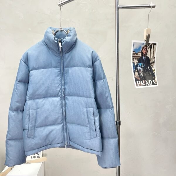 CD CD Oblique Puffer Jacket 46 Blue - Jacket