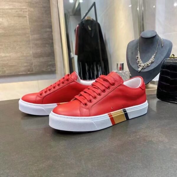BBR Union Sneakers Red Leather - Sneakers