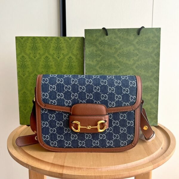 GG 1955 Horsebit GG Supreme Canvas - Bag