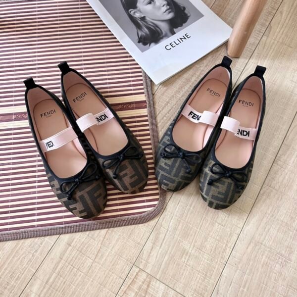 FD FF Logo Ballerina - Shoes