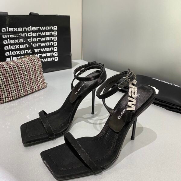 BAL Amina Muaddi Begum Glass - Heels