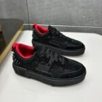 CD Loubishark Black/Red – Sneakers