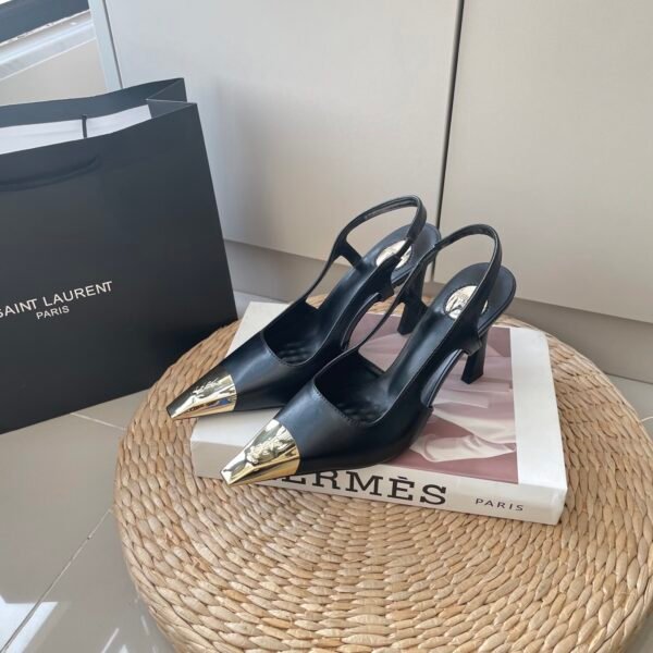 YSL Blade Slingback Pumps - Heels