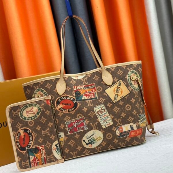 LV Neverfull World Tour MM Monogram - Bag
