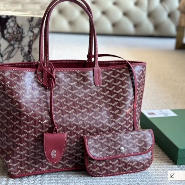 GYD Saint Louis PM Red GYDine Canvas - Bag
