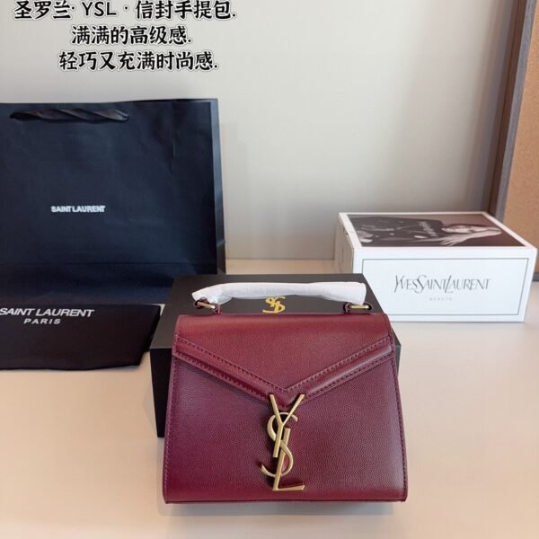 YSL Cassandra Top Handle Small Leather - Bag