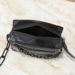 LV Soft Trunk Black Crocodile Embossed Leather – Borsa