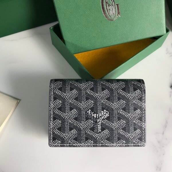 GYD Saint Sulpice Card Holder Black GYDine Canvas - Wallet