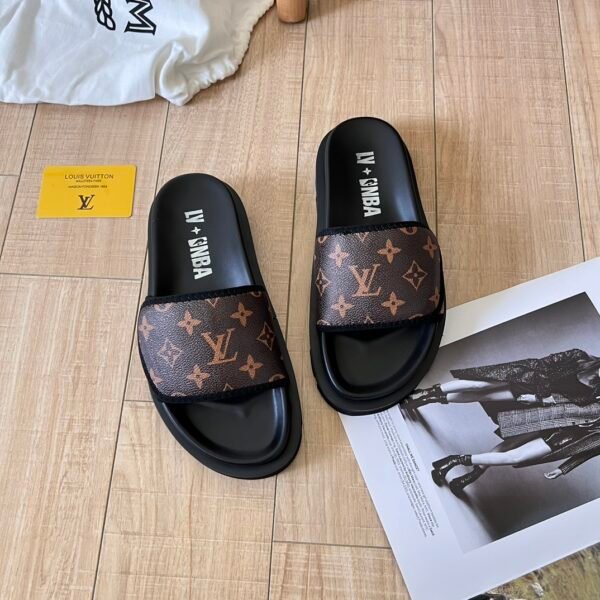 LV LV x NBA Pool Pillow - Slides