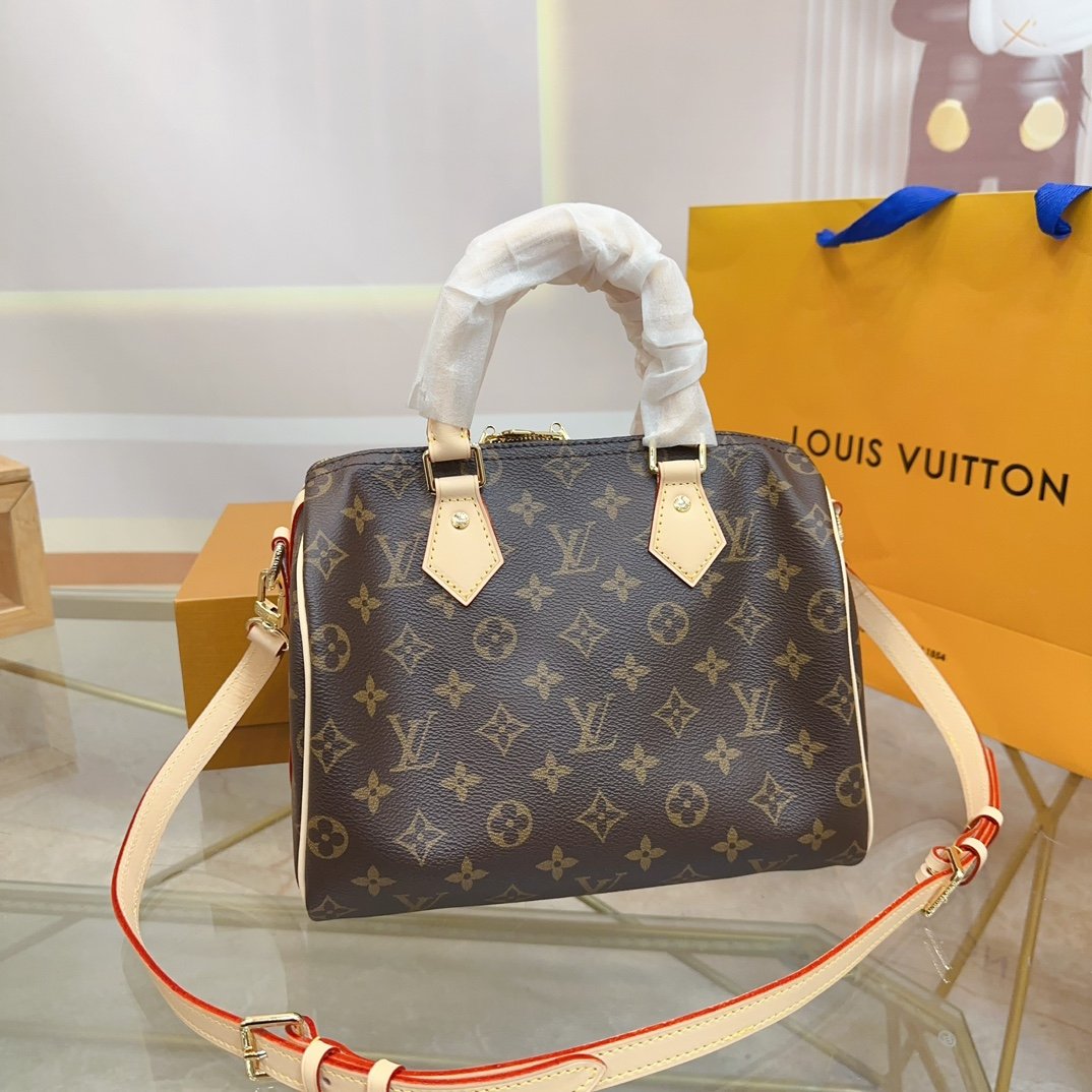 LV Speedy Bandoulière 25 Monogram Canvas - Bag - Image 4