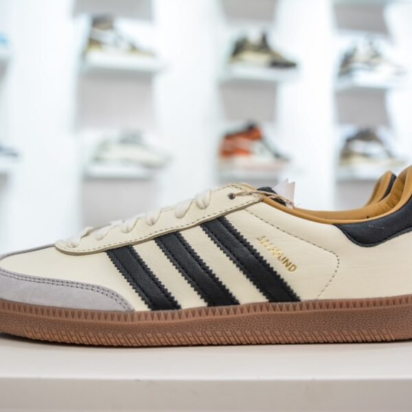 AD Samba White/Black Leather - Sneakers