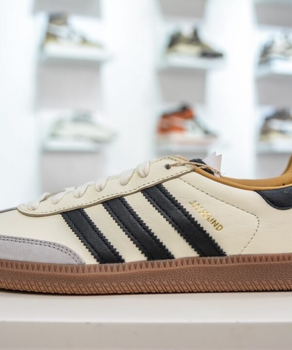 AD Samba White/Black Leather – Sneakers