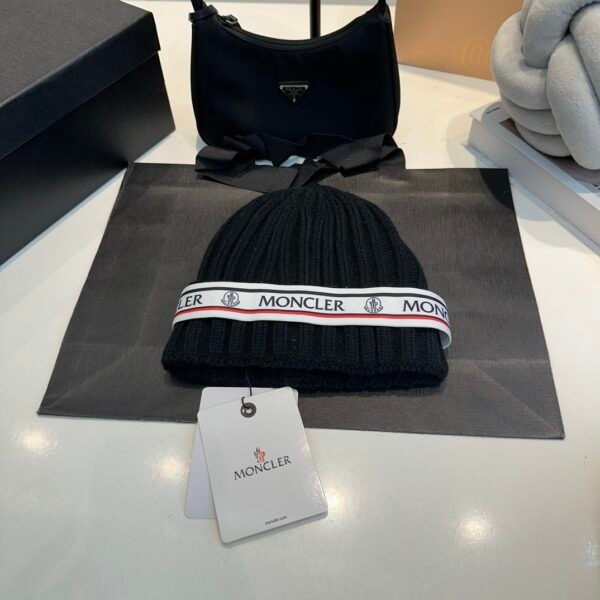 MCL Logo Beanie Black Wool - Hat