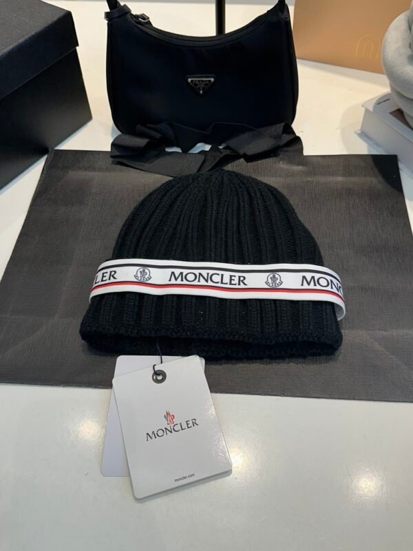 MCL Logo Beanie Black Wool – Hat