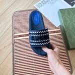 GG Denim Slide Sandals – Slides