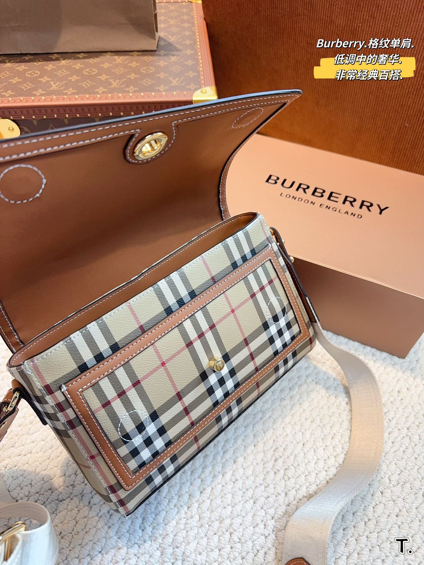BBR TB Bag Vintage Check - Bag - Image 8