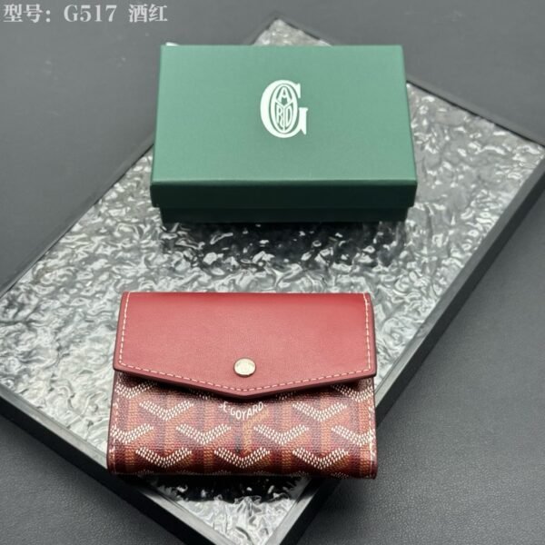GYD Victoire Wallet Red GYDine Canvas - Wallet