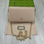 GG GG Marmont Wallet on Chain – Bag – Khaki