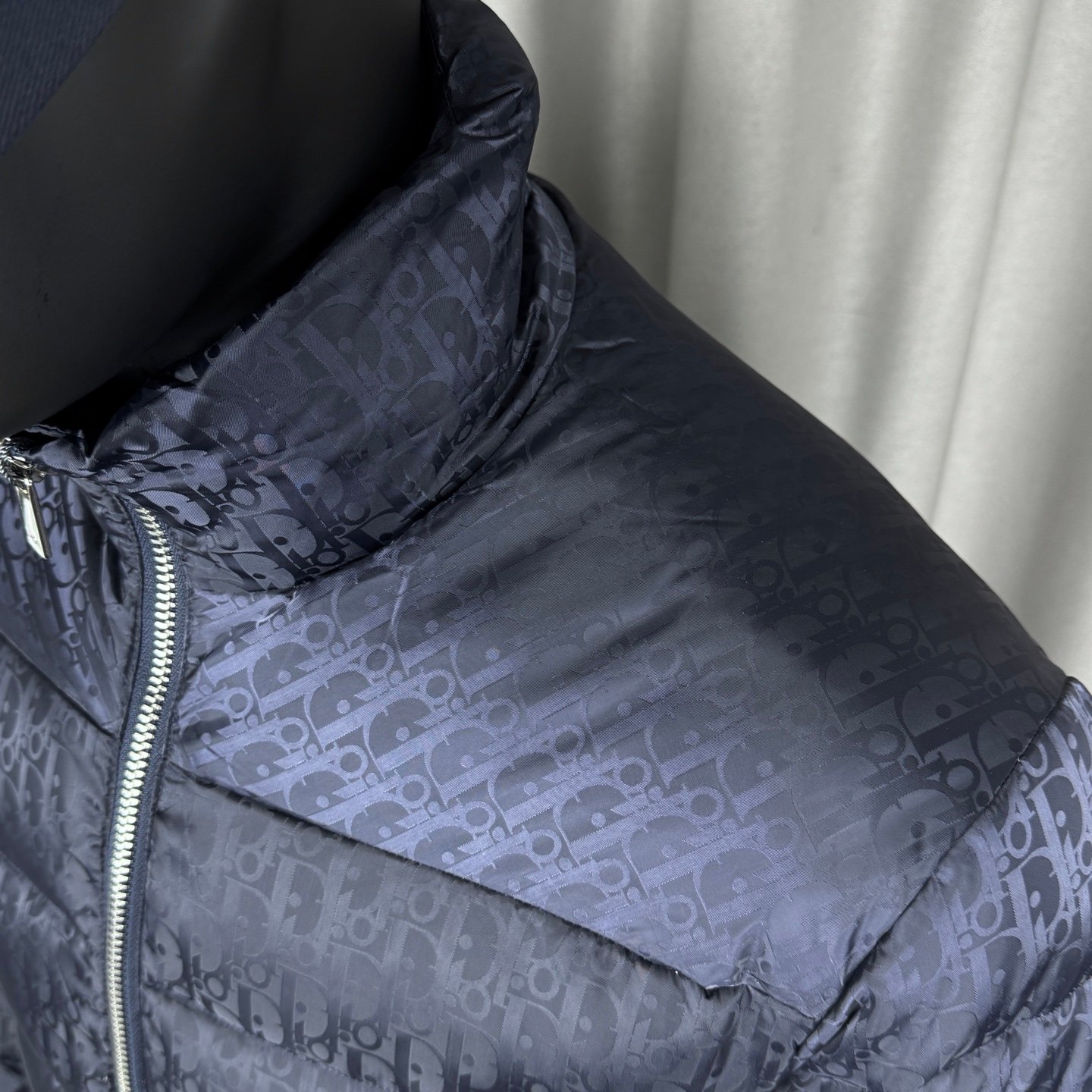 CD Oblique Down Jacket Navy Oblique - Jacket - Image 6