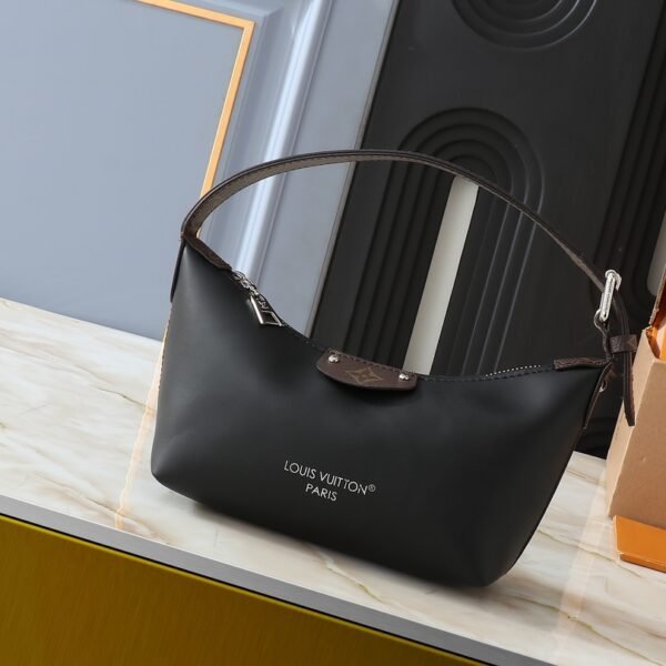 LV Loop Hobo Black Monogram Empreinte Leather - Bag