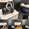 MIU Bowling Bag Crocodile Embossed Leather - Bag