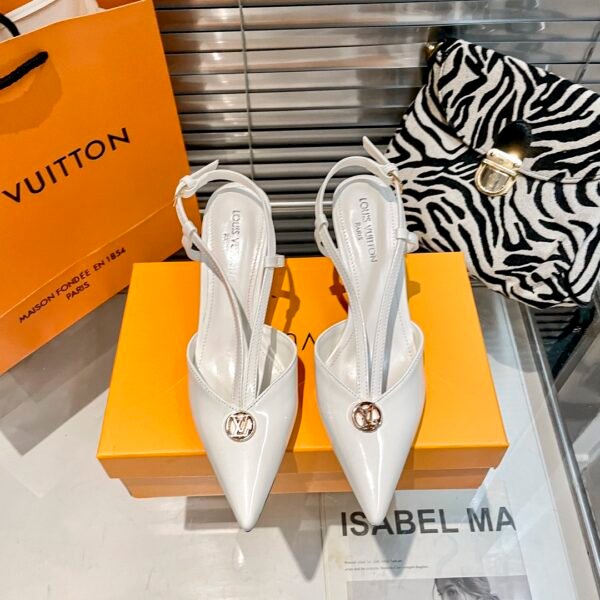 LV Madeleine Slingback Pumps - Heels