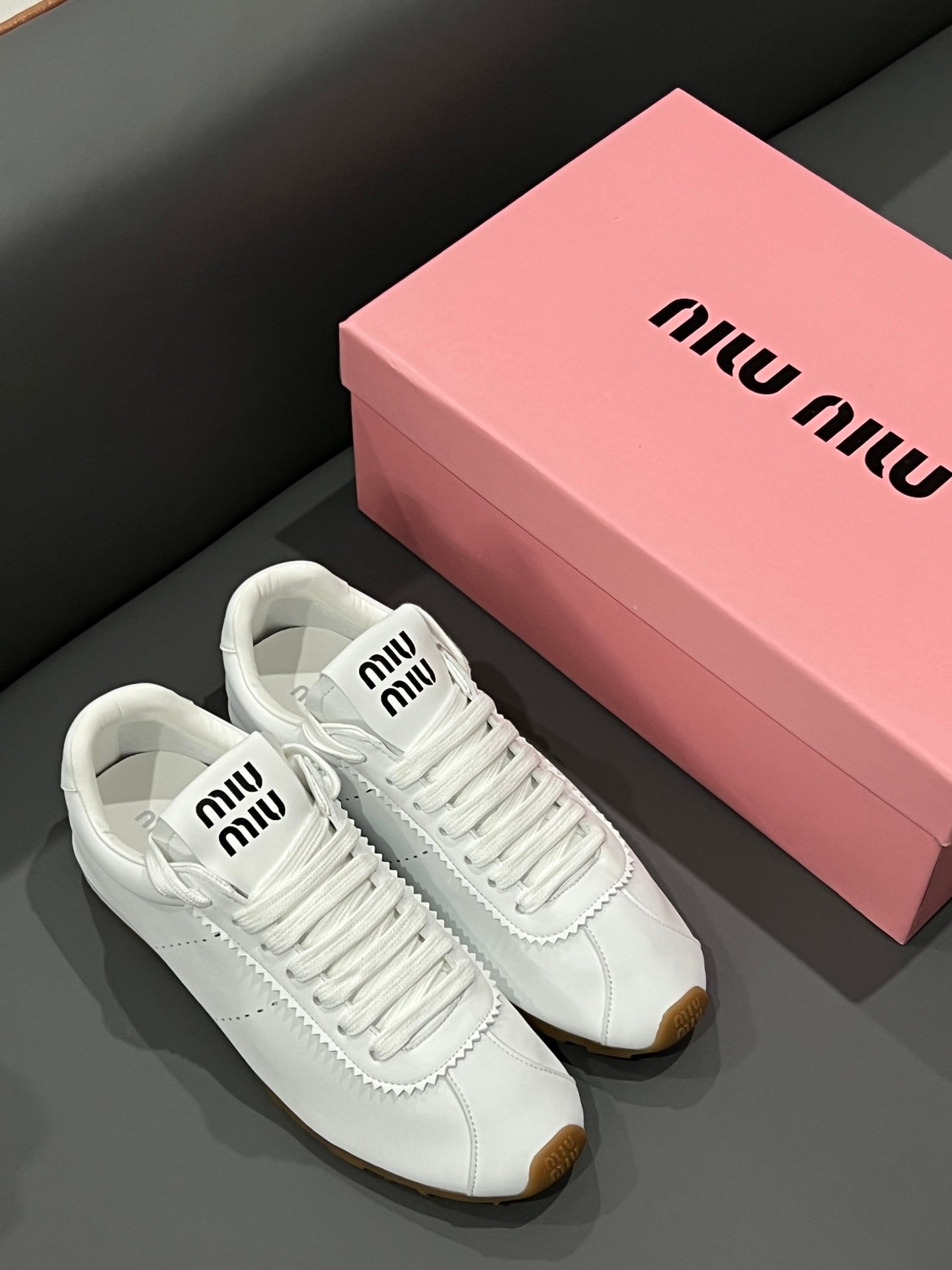 MIU Retro Trainer White - Sneakers - Image 2