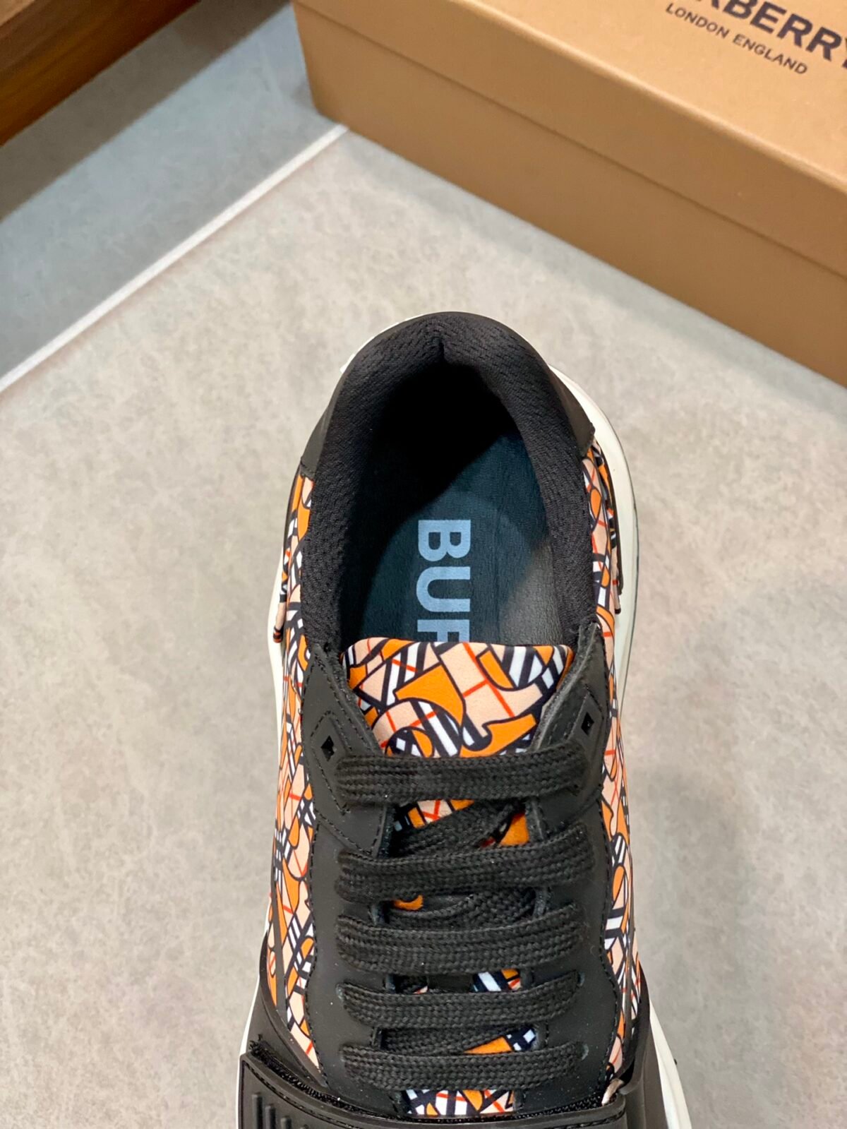 BBR Arthur Sneakers Orange/Black – Sneakers — 7