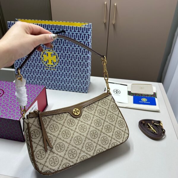 TB Thompson Jacquard Underarm Bag TORY BURC